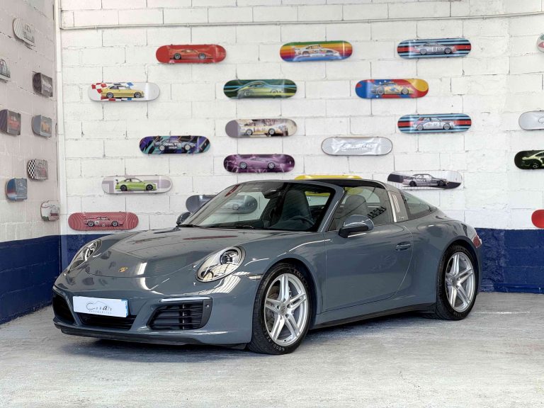 Porsche 991.2 Targa 4 bleue graphite