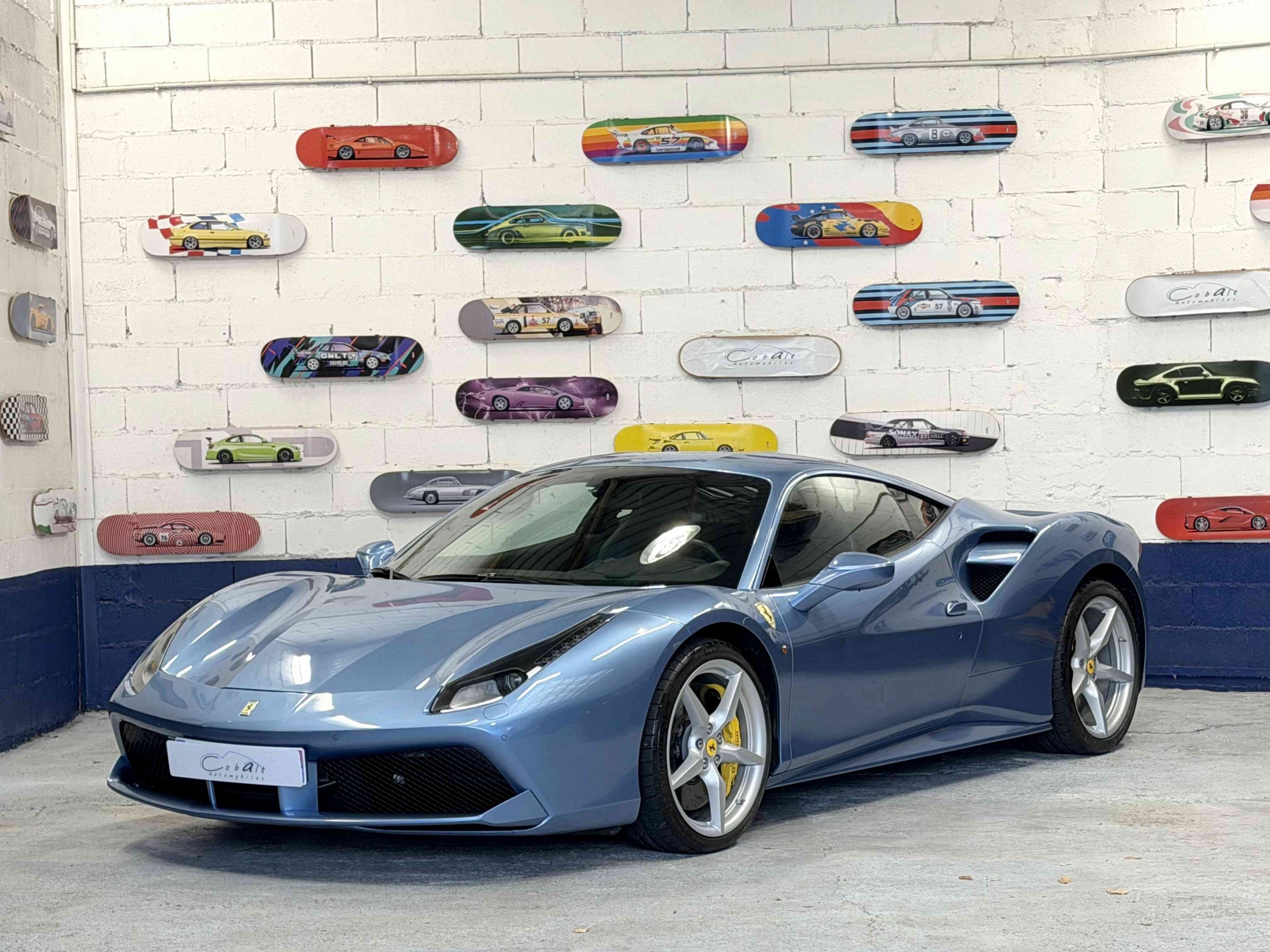 Ferrari 488 GTB Azzurro California